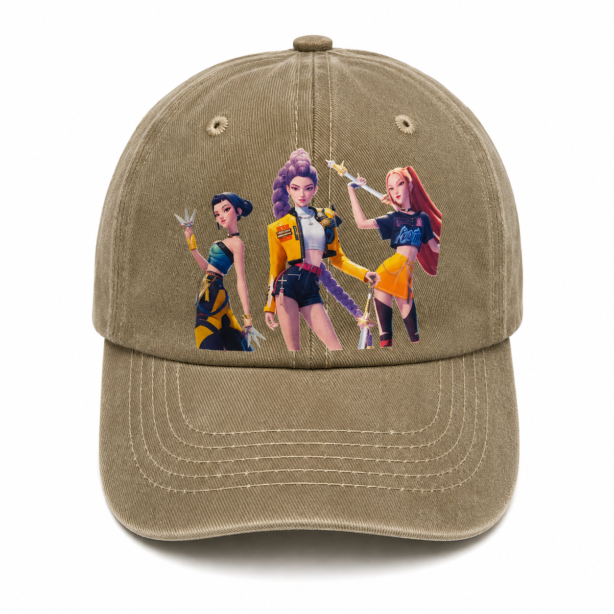 K-Pop Demon Hunters Khaki Cap