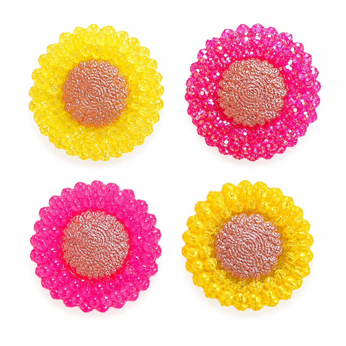 Mini Flower Clip Air Freshener – Assorted Colors