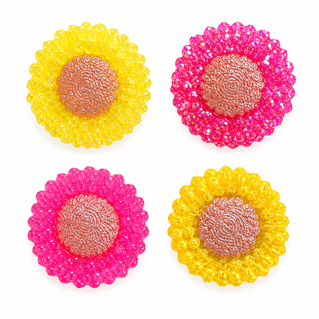 Mini Flower Clip Air Freshener – Assorted Colors