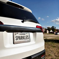 Double Bling Rhinestone License Plate Frames (Set of 2)
