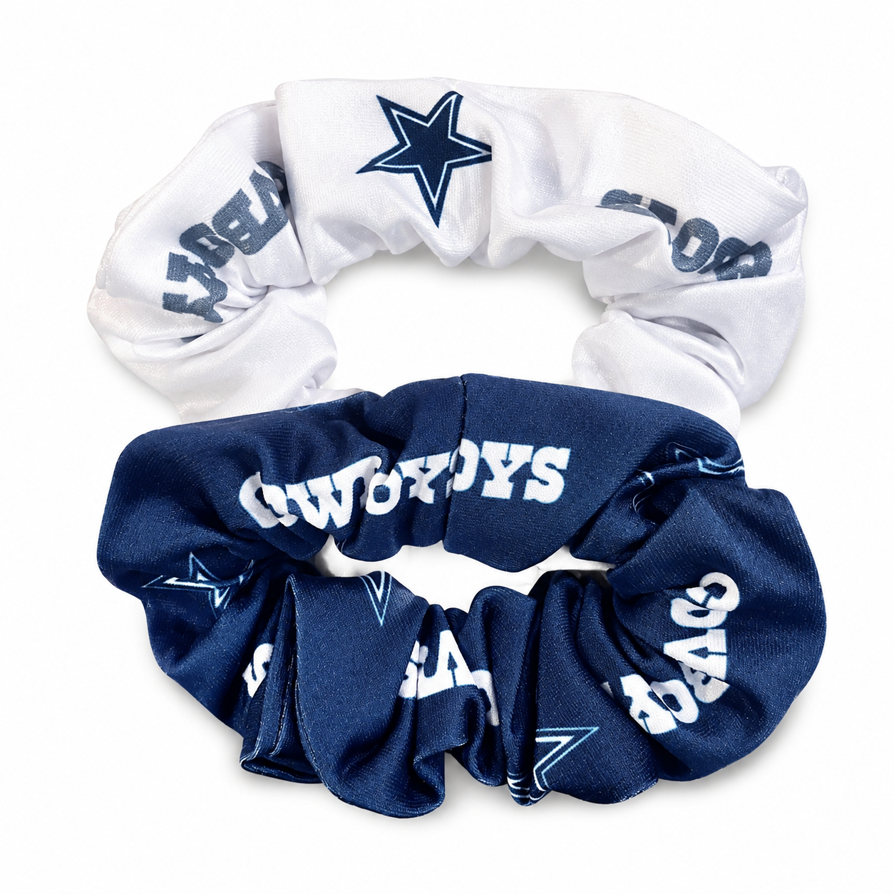 Dallas Cowboys Hair Twist Scrunchies – Set of 2