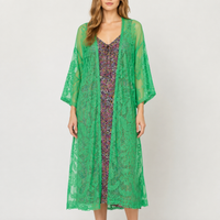 Emerald Lace Kimono