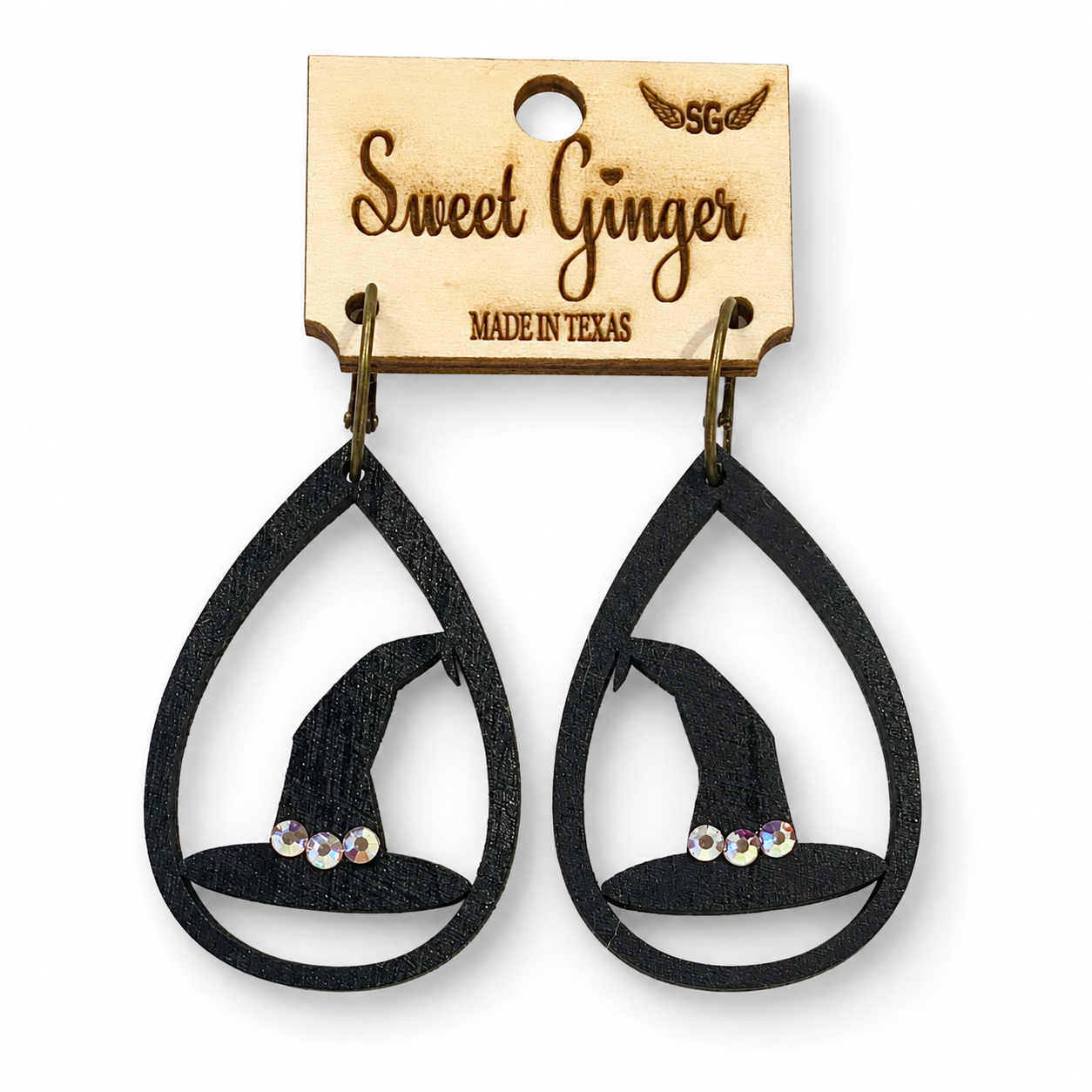 Feeling Witchy Wood Earrings