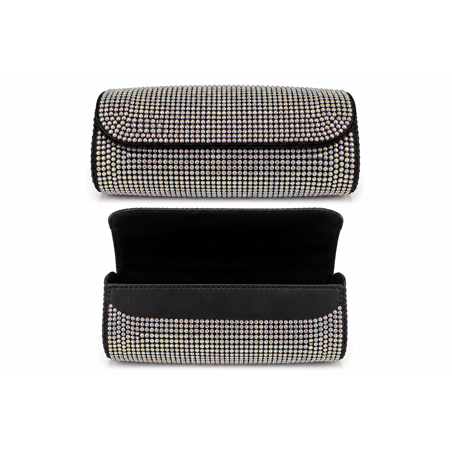Iridescent Rhinestone Sunglass Holder