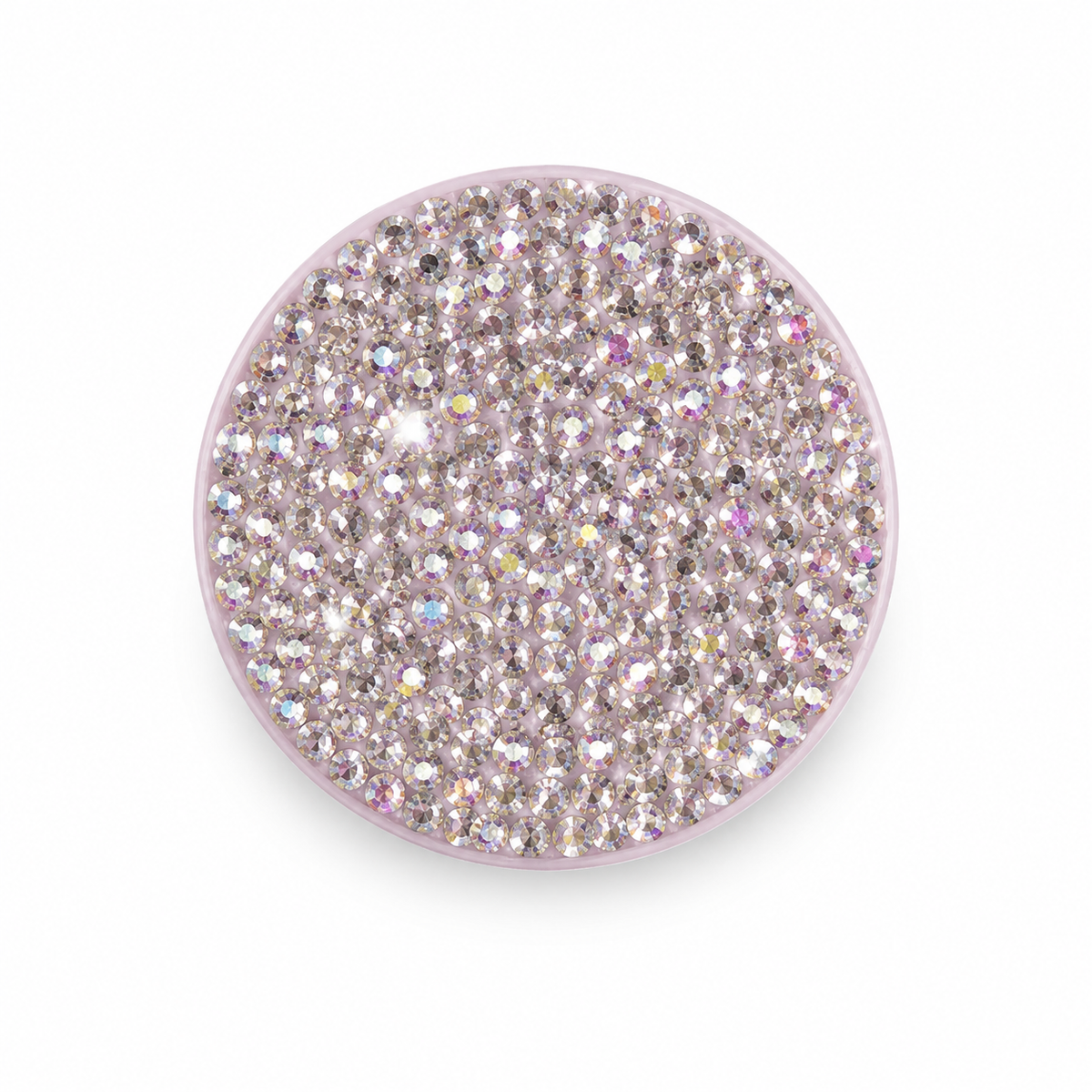 Rhinestone Pop Socket Grip – Clear or Pink Swarovski Crystal