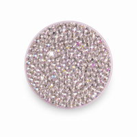 Rhinestone Pop Socket Grip – Clear or Pink Swarovski Crystal