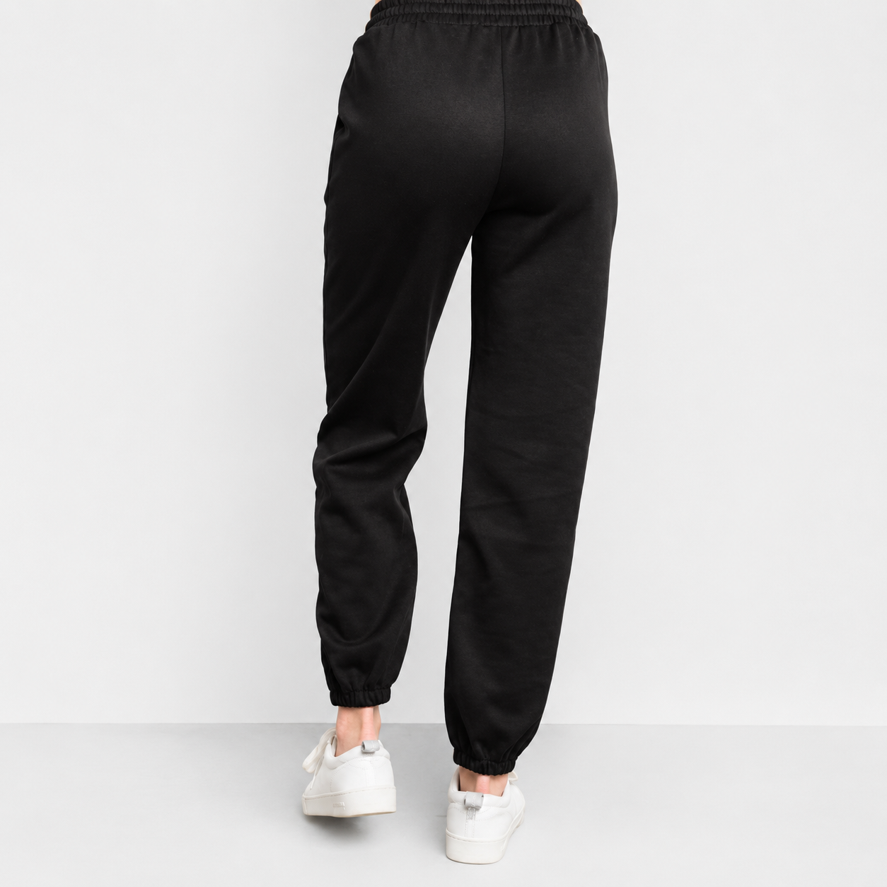 Black Rhinestone Jogger Sweatpants – Sparkly Casual Lounge Pants