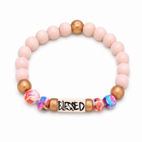 Affirmation Beaded Bracelet