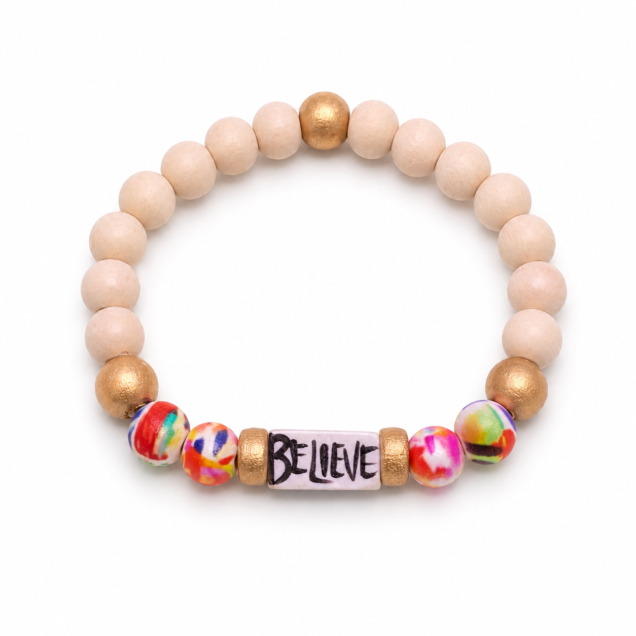 Affirmation Beaded Bracelet
