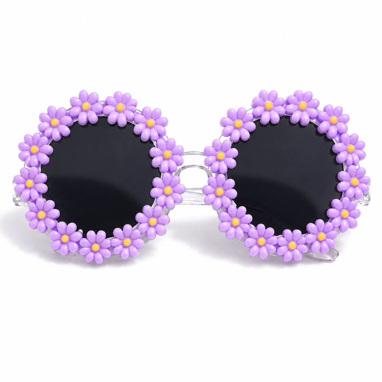 Girls Floral Flower Frame Sunglasses