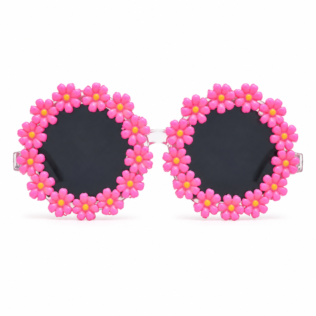 Girls Floral Flower Frame Sunglasses