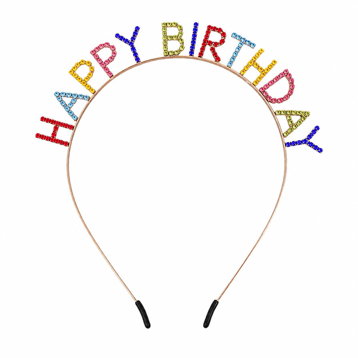 Happy Birthday Rhinestone Headband