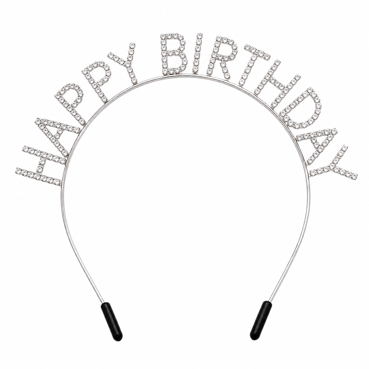 Happy Birthday Rhinestone Headband