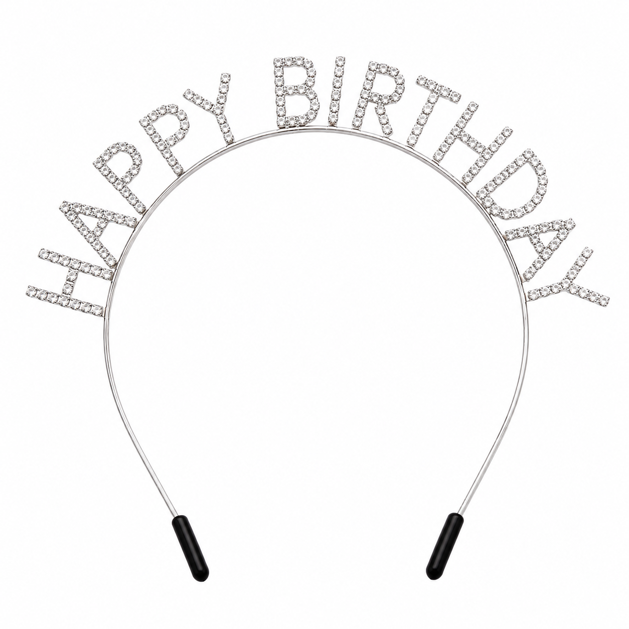 Happy Birthday Rhinestone Headband