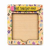 Best Teacher Ever Sticky Note Holder