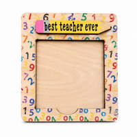 Best Teacher Ever Sticky Note Holder