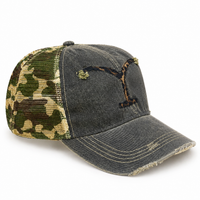 Yellowstone Leopard Y Trucker Cap
