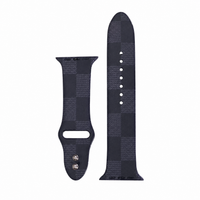 Designer Inspired Checkered Apple Watch Band
