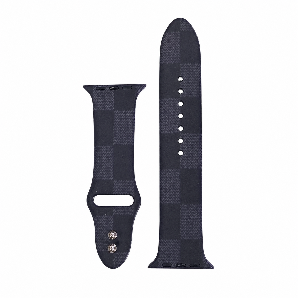 Designer Inspired Checkered Apple Watch Band