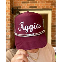 Aggies Glam Trucker Cap