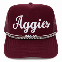 Aggies Glam Trucker Cap