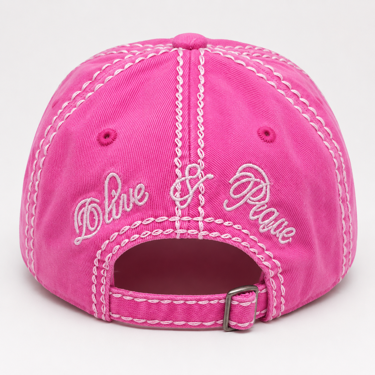 Pink Diamond Bejeweled Quilted Bling Cap