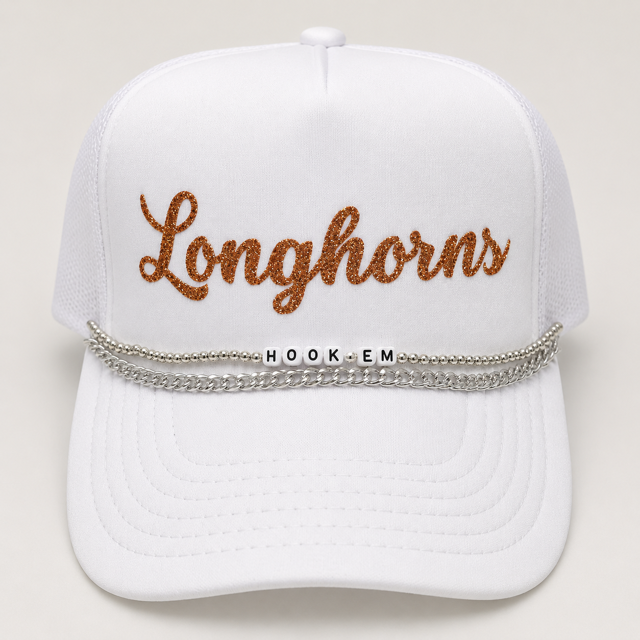 Longhorn Glam Trucker Cap