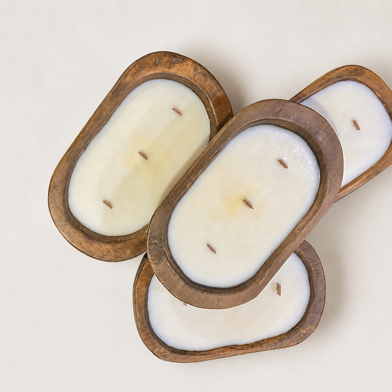 6x9 High Maintenance & Totally Diva Soy Wood Wick Dough Bowl Candle