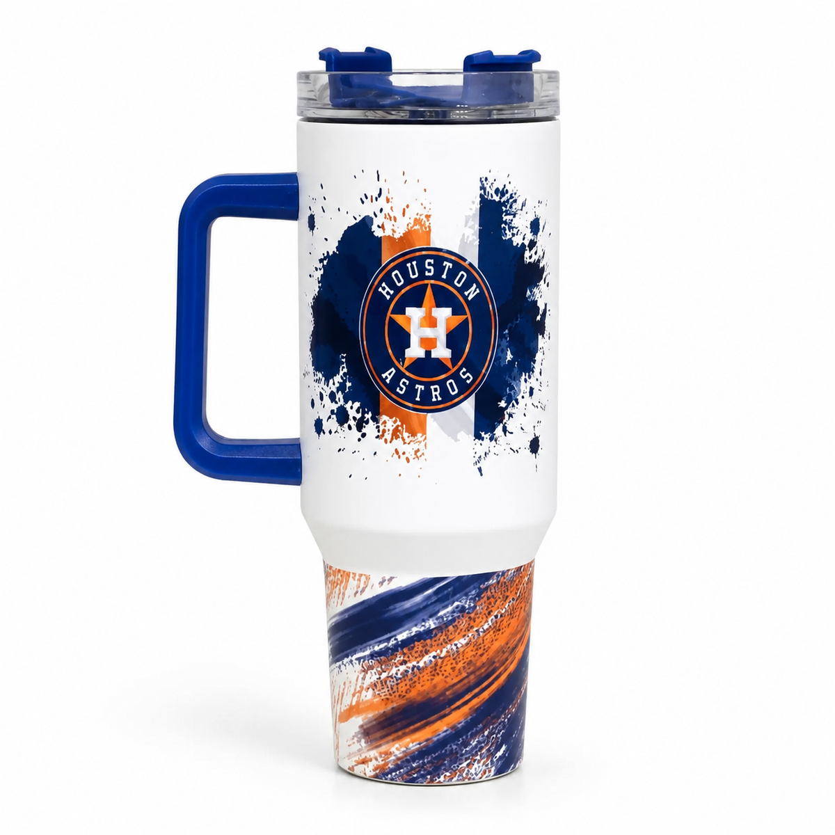 Houston Astros 40 oz Stainless Steel Handle Tumbler