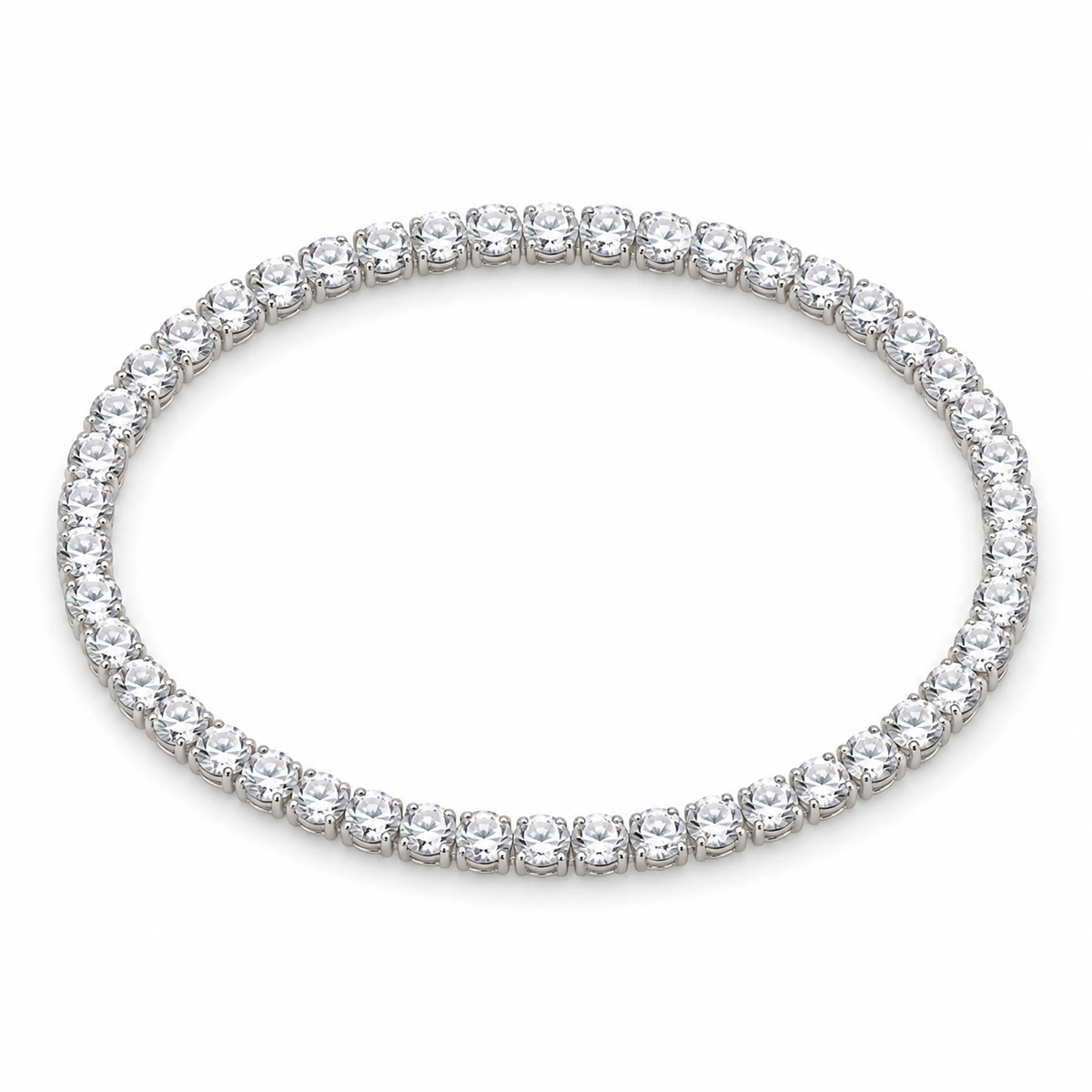 Waterproof Chunky Rhinestone Tennis Bracelet
