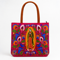 Our Lady of Guadalupe Embroidered Tote Bag
