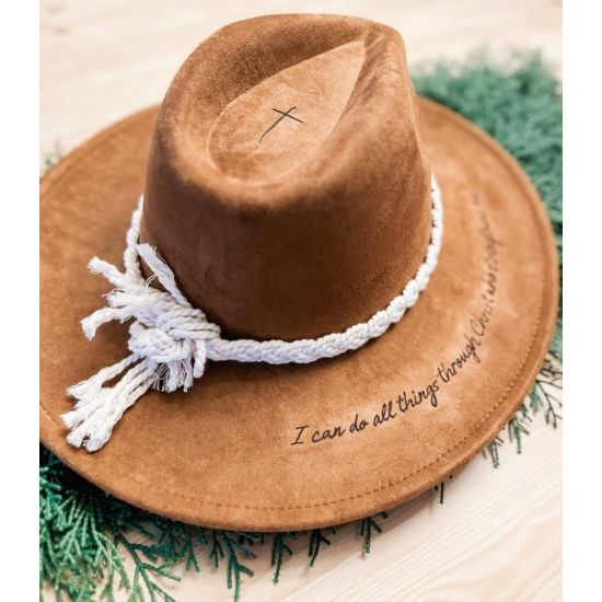I Can Do All Things Scripture Rancher Hat