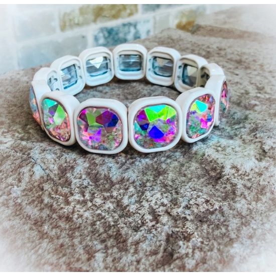 Happy Hues Stretch Gem Bracelet