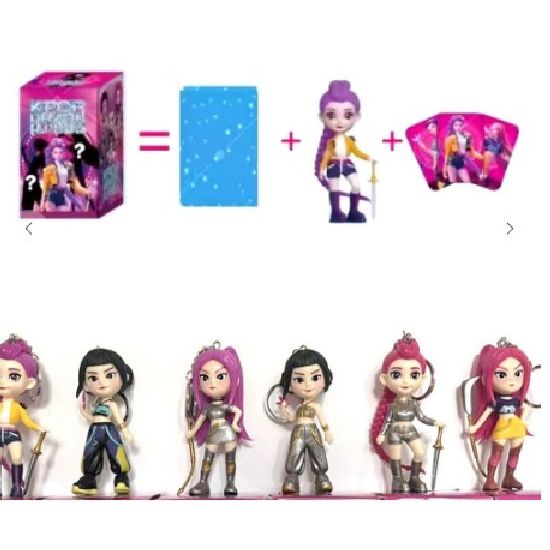 K-Pop Demon Hunters Huntrix Blind Box Figure Keychain