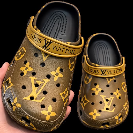 Designer Inspired Monogram Comfort Clogs