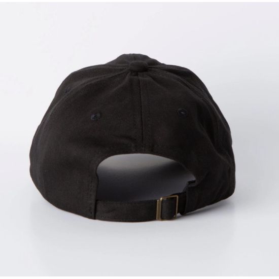 Leopard “Blessed” Embroidered Black Baseball Cap