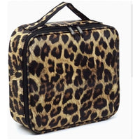 Leopard Cosmetic Makeup Travel Case