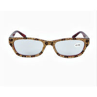 Handmade Leopard Rhinestone Reader Glasses
