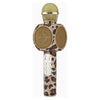 Jessica Simpson Brown Leopard Bling Karaoke Microphone