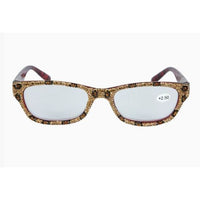Handmade Leopard Rhinestone Reader Glasses