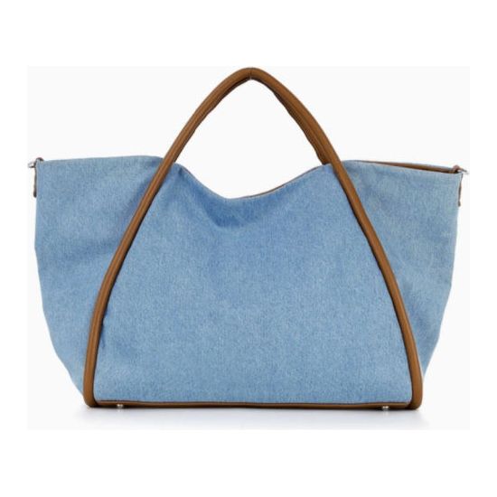 Sparkling Denim Handbag Tote