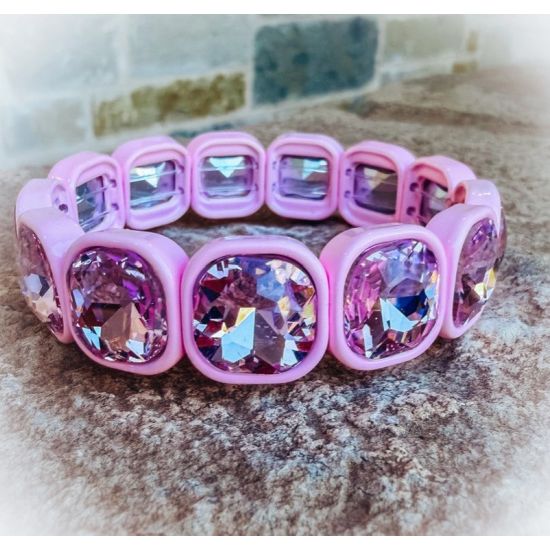 Happy Hues Stretch Gem Bracelet