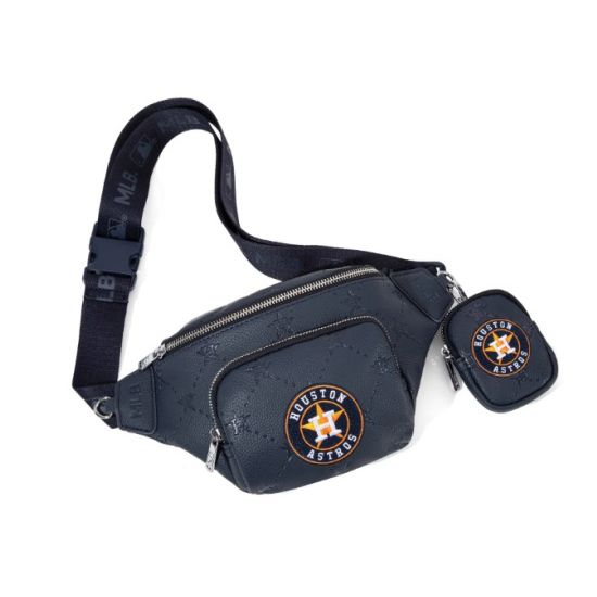 Houston Astros Navy Logo Fanny Pack Sling Crossbody Bag