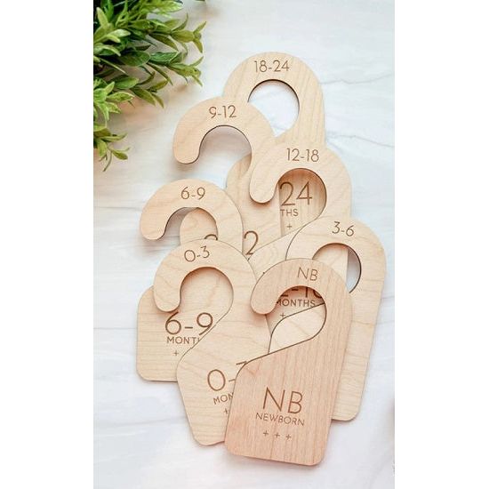 Modern Laser Cut Baby Closet Divider