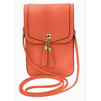 Touch Screen Tassel Crossbody Phone Bag