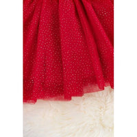 Red Sequin Sparkly Tulle Dress