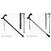 Bling Rhinestone Adjustable Walking Cane