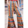 Ruffle Palazzo Pants - Rhinestone Gal