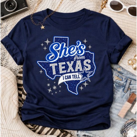 She’s From Texas Cowboy Tee