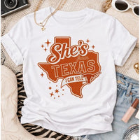 She’s From Texas Longhorn Graphic Tee